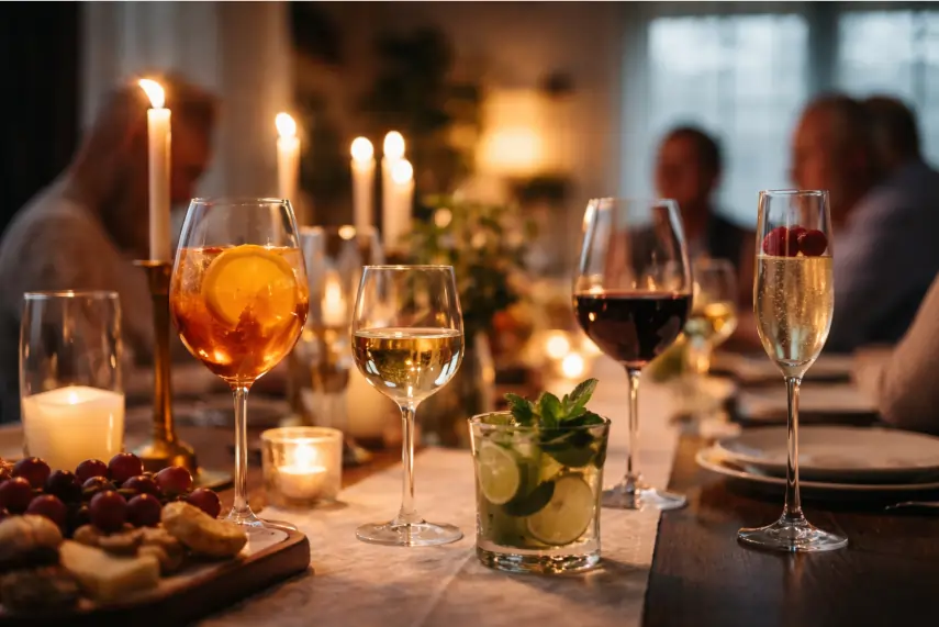 Illalliskutsujen viimeistely