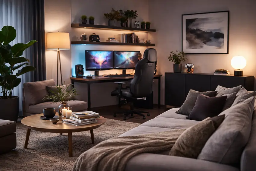 pelit osana modernia sisustusta